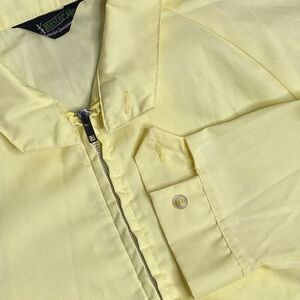 Vintage Master Jac Men's Yellow Medium Full Zip Jacket "Harrington Style"‎